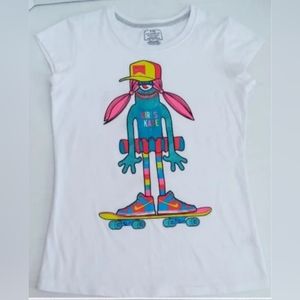 Nike Monster girls skate t-shirt size Lg (10-12)